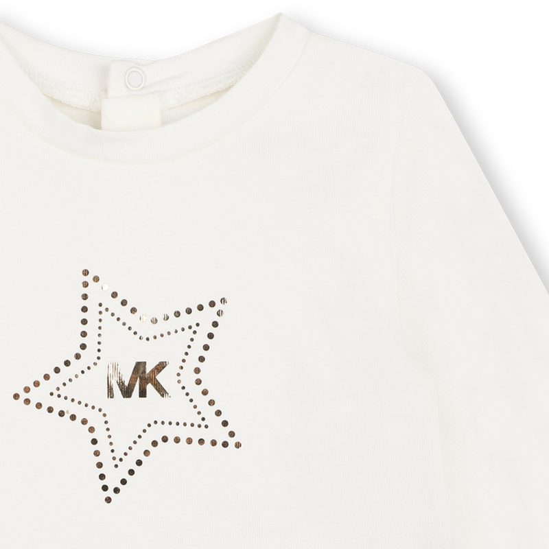 Cardigan, t-shirt and skirt set MICHAEL KORS 
                        GIRL
