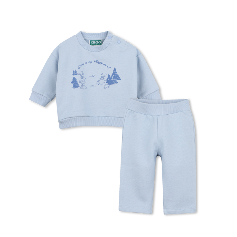 Cardigan and trouser set KENZO KIDS 
                        BOY