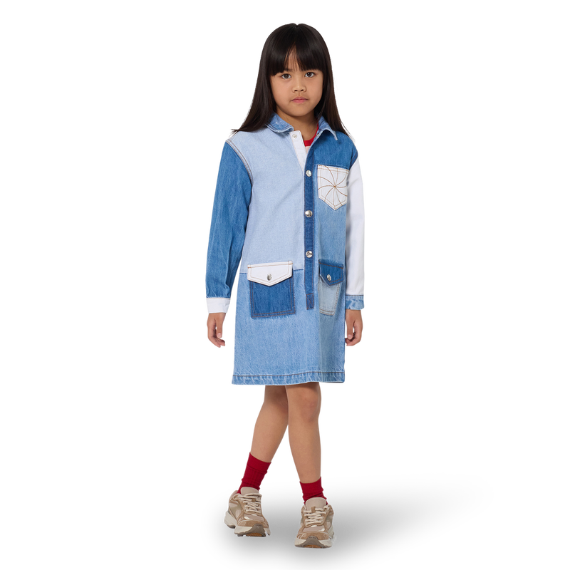 Denim dress KIDS AROUND 
                        GIRL