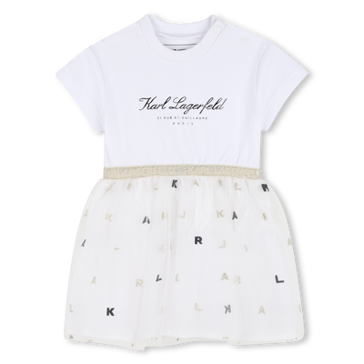 PARTY DRESS KARL LAGERFELD KIDS GIRL