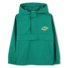 Hooded cotton windbreaker KENZO KIDS 
                    BOY