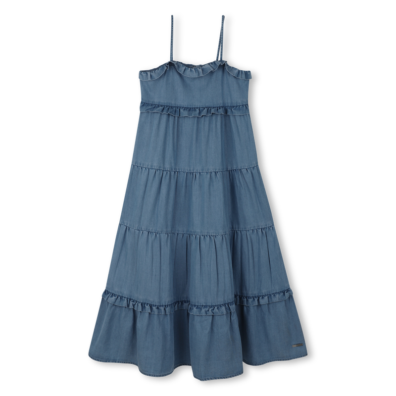 LONG DRESS WITH STRAPS MICHAEL KORS 
                        GIRL