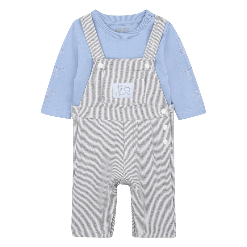 T-shirt + overalls set KENZO KIDS 
                        BOY