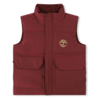 Zip-up logo parka TIMBERLAND 
                    BOY