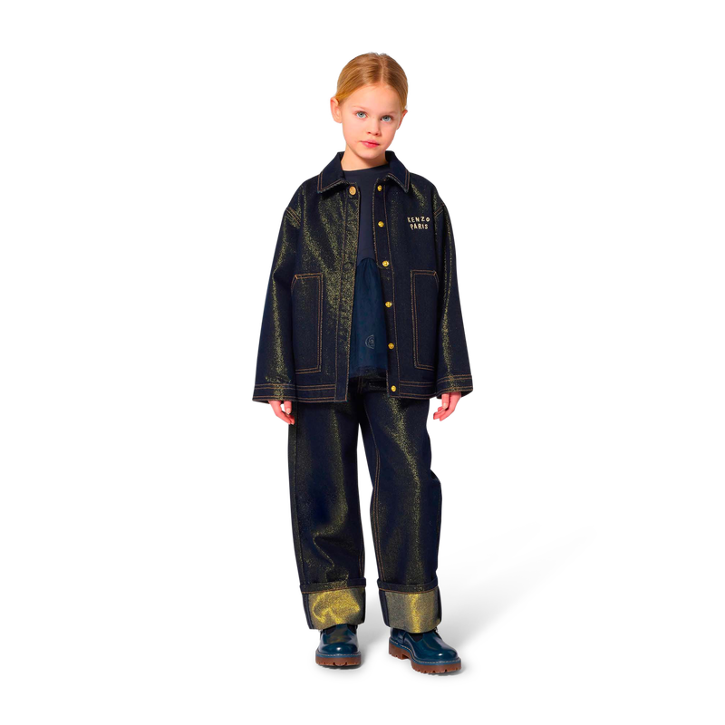 Denim jacket KENZO KIDS 
                        GIRL