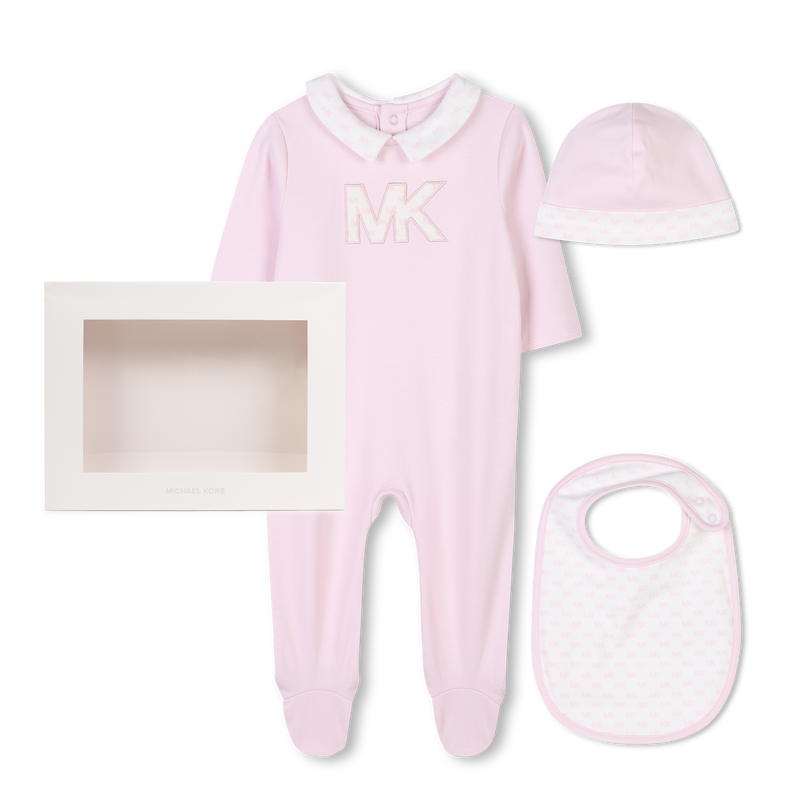 Cotton pyjamas, hat and bib MICHAEL KORS 
                        UNISEX