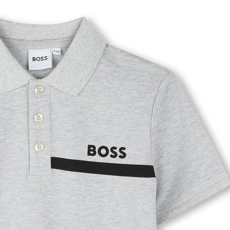 SHORT-SLEEVED POLO SHIRT BOSS 
                        BOY