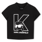 T-shirt and bermuda shorts set KARL LAGERFELD KIDS 
                    BOY