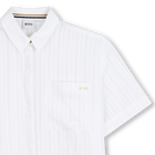 Lightweight embossed fabric shirt BOSS 
                    GIRL