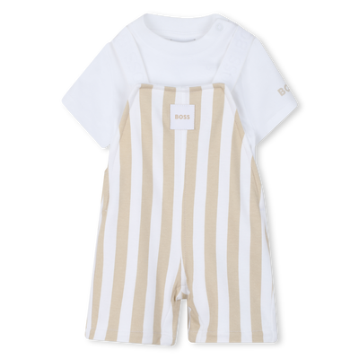 OVERALLS + T-SHIRT SET BOSS BOY