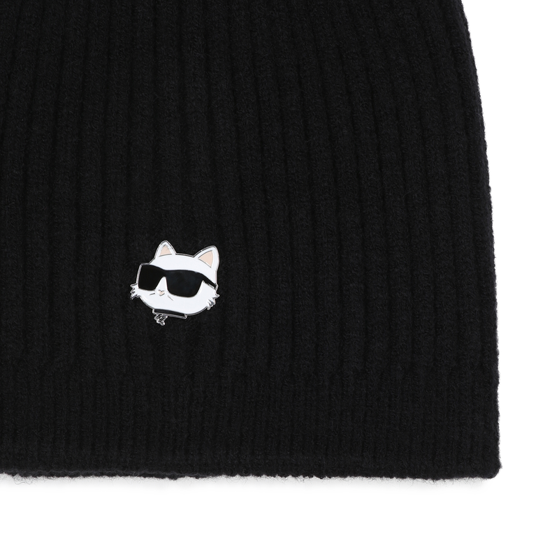 Knitted beanie KARL LAGERFELD KIDS 
                        GIRL