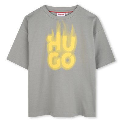 Short-sleeved cotton T-shirt HUGO BOY
