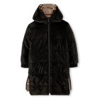 Long reversible down jacket KARL LAGERFELD KIDS 
                    GIRL