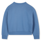 Unbrushed fleece sweatshirt KENZO KIDS 
                    GIRL
