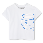 Shorts and T-shirt set KARL LAGERFELD KIDS 
                    BOY