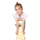 Striped shirt with ruffled sleeves BILLIEBLUSH 
                    GIRL