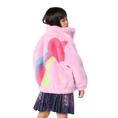Fleece coat BILLIEBLUSH GIRL