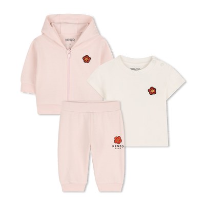 Pants, cardigan, and t-shirt set KENZO KIDS UNISEX