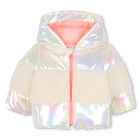 Quilted hooded puffer jacket BILLIEBLUSH 
                    GIRL