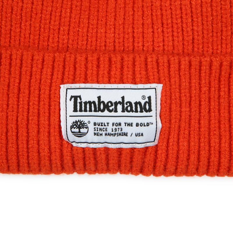 Knitted pompom hat TIMBERLAND 
                        BOY