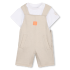 Overalls and t-shirt set TIMBERLAND 
                    BOY