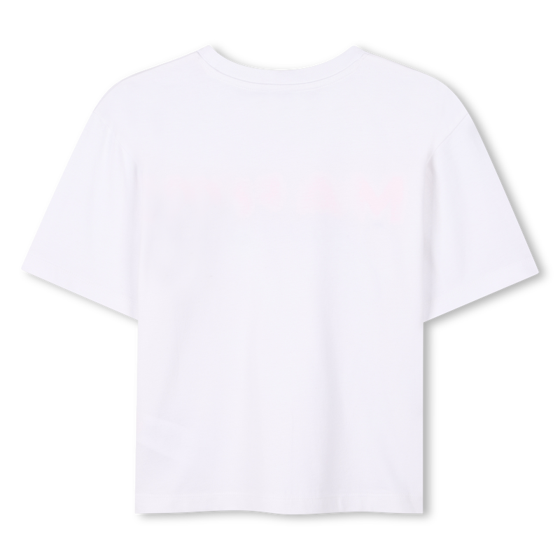 Round-neck cotton T-shirt MARC JACOBS 
                        BOY