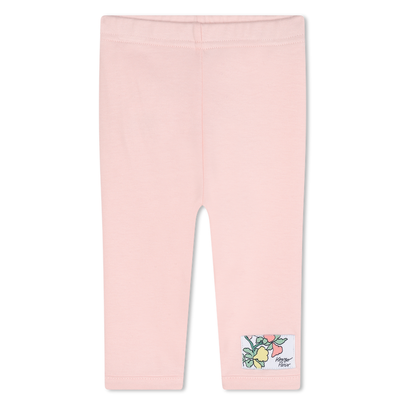 Cotton leggings and dress KENZO KIDS 
                        GIRL