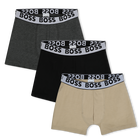 Set of 3 cotton boxer shorts BOSS 
                    BOY