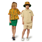 Reversible cotton bucket hat KENZO KIDS 
                    UNISEX