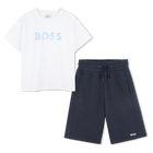 Shorts and T-shirt set BOSS 
                    BOY