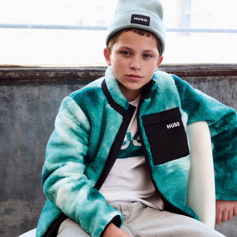 Double-layered beanie HUGO 
                        UNISEX