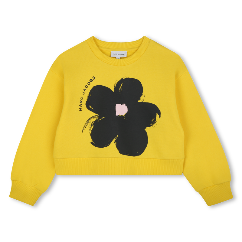 Cotton fleece sweatshirt MARC JACOBS 
                        GIRL