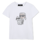 Short sleeve t-shirt KARL LAGERFELD KIDS 
                    GIRL