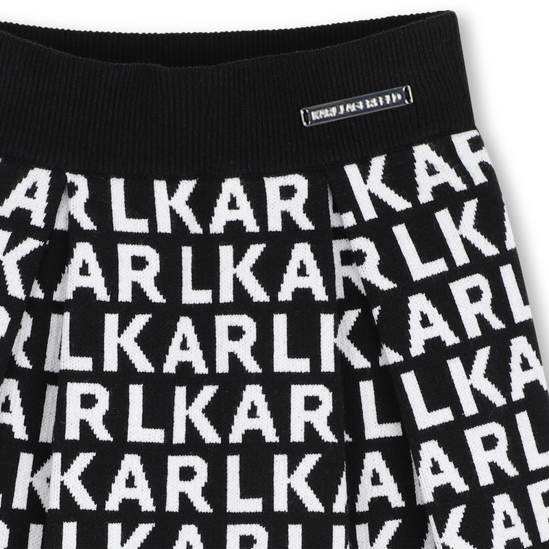 Short skirt KARL LAGERFELD KIDS 
                        GIRL