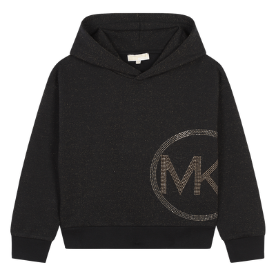 Hooded fleece sweatshirt MICHAEL KORS GIRL