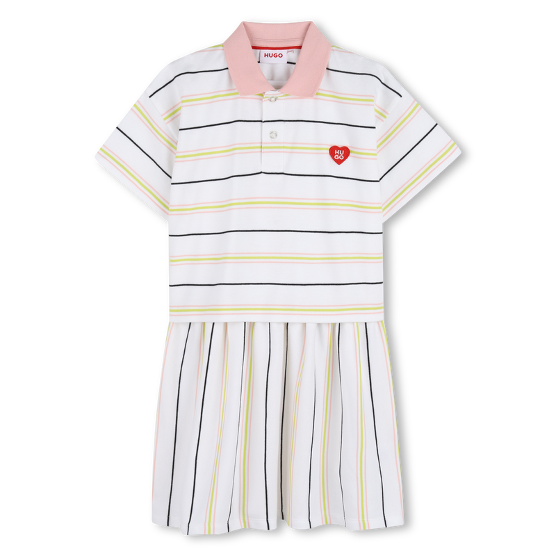 STRIPED DRESS HUGO 
                        GIRL