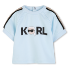 T-shirt and shorts set KARL LAGERFELD KIDS 
                    BOY