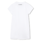 Embroidered dress KARL LAGERFELD KIDS 
                    GIRL