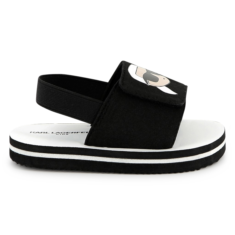 Light hook-and-loop sandals KARL LAGERFELD KIDS 
                        UNISEX