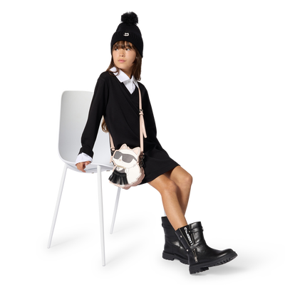 Long Sleeve Dress KARL LAGERFELD KIDS GIRL