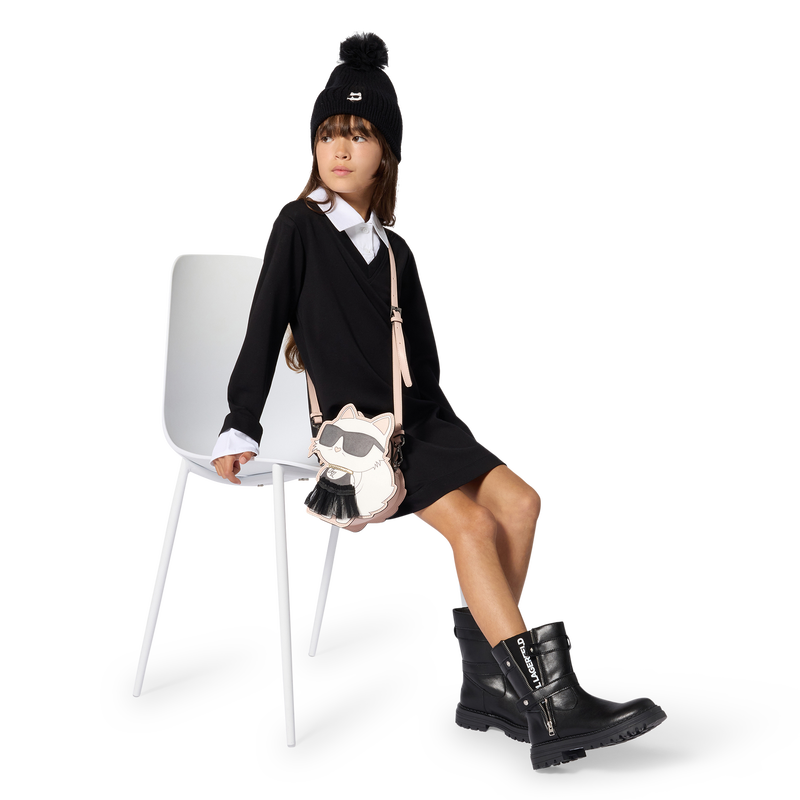 Long Sleeve Dress KARL LAGERFELD KIDS 
                        GIRL