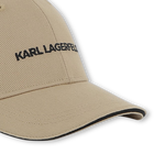 Cap with adjustable closure KARL LAGERFELD KIDS 
                    BOY