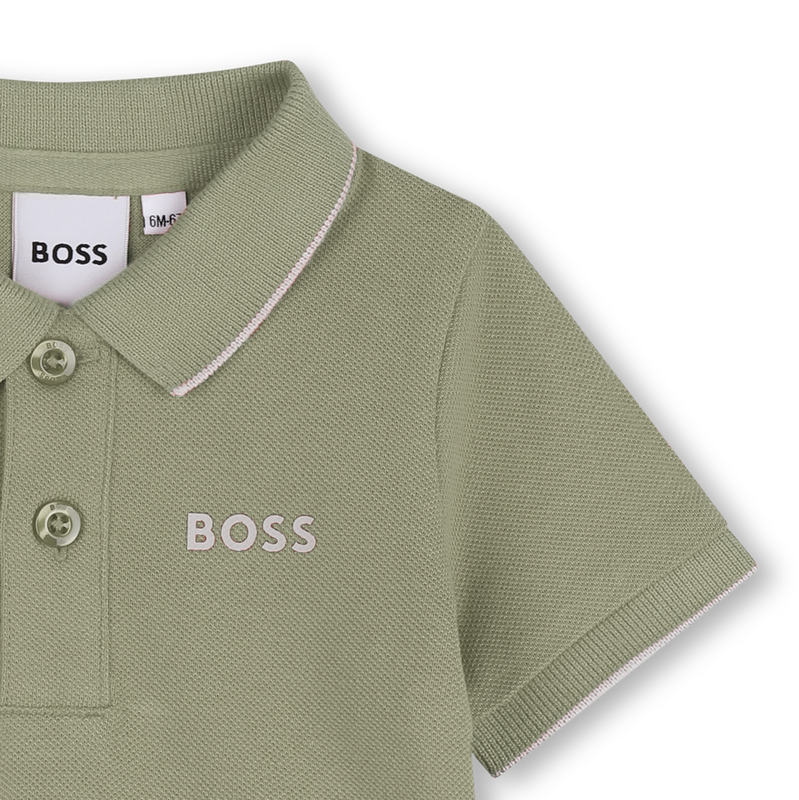 Short-sleeved polo shirt BOSS 
                        BOY