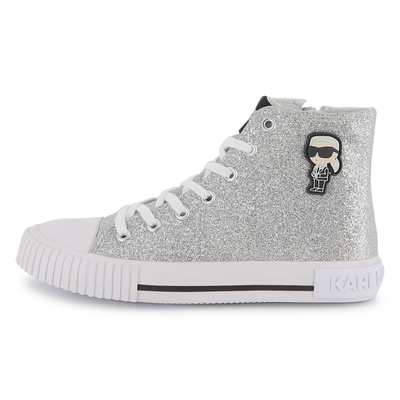 Lace-up trainers KARL LAGERFELD KIDS GIRL