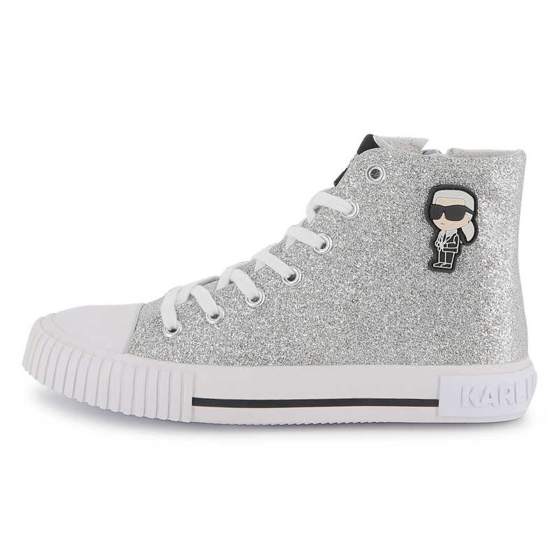 Lace-up trainers KARL LAGERFELD KIDS 
                        GIRL