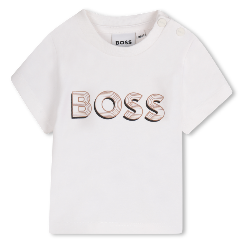 T-shirt with logo print BOSS 
                        BOY