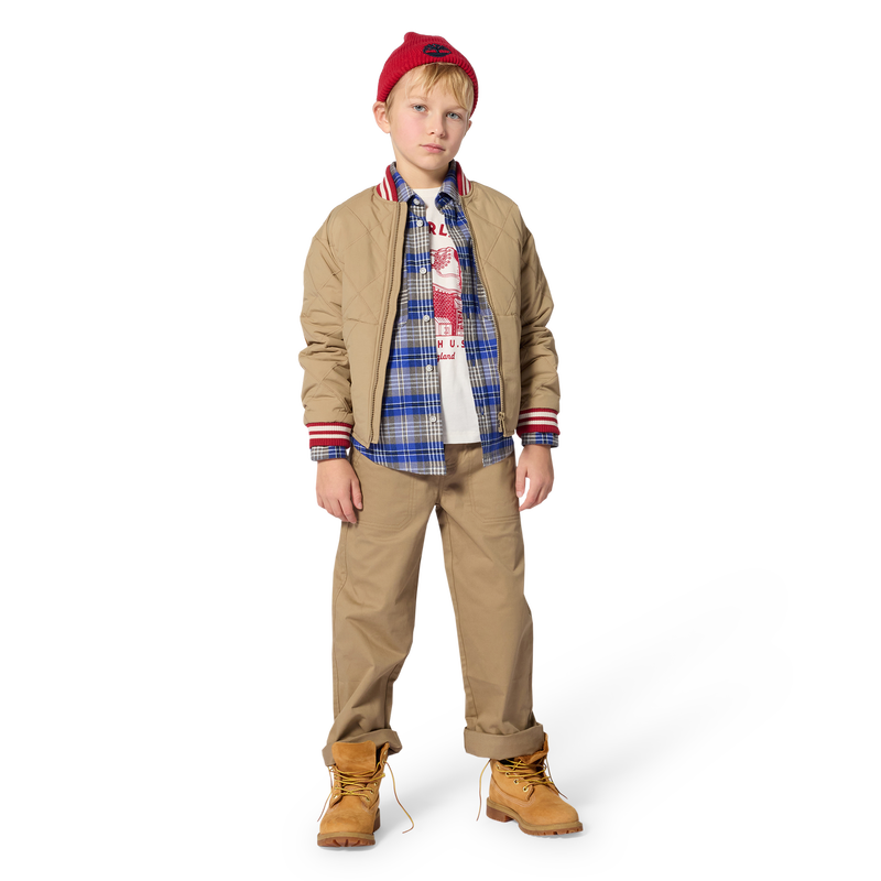 Quilted jacket TIMBERLAND 
                        BOY