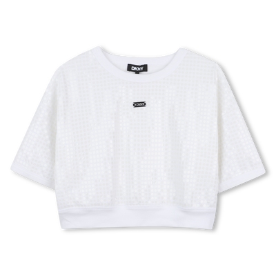 Short-sleeved sweatshirt DKNY GIRL