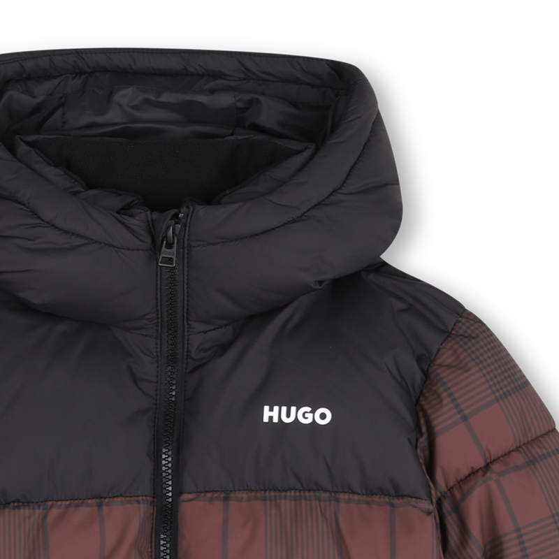 Hooded down jacket HUGO 
                        BOY
