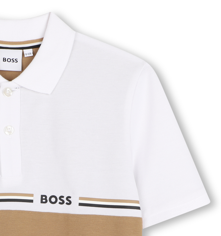 Short-sleeved polo shirt BOSS 
                        BOY